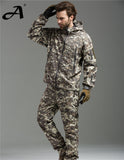 Outdoor camouflage military uniform, winter thermal fleece tactical clothes for hunting and fishing, U.s. army military clothing - Urban Vault