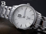 Switzerland Wristwatches BINGER business sport men quartz watches sapphire leather strap Water Resistance BG-0392 luxury brand - Urban Vault