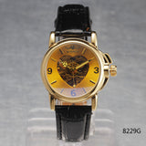 Famous Brand WINNER Watches Women Fashion Watch 2016 Sweet Heart Skeleton Leather Strap Luxury Mechanical Automatic Ladies Watch - Urban Vault
