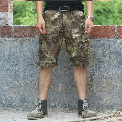 Tactical Camouflage Cargo Shorts - Urban Vault