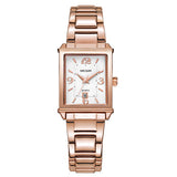 MEGIR Ladies Watches Rose Gold Luxury Women Bracelet Watch for Lovers Fashion Girl Quartz Wristwatch Clock Relogio Feminino 1079 - Urban Vault