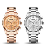 MEGIR Elegant Chronograph Women Watches Relogio Feminino Luxury Brand Ladies Sport Wrist Watch Clock Girl Lovers Wristwatches Hour xfcs - Urban Vault
