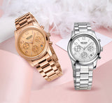 MEGIR Elegant Chronograph Women Watches Relogio Feminino Luxury Brand Ladies Sport Wrist Watch Clock Girl Lovers Wristwatches Hour xfcs - Urban Vault