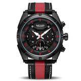 MEGIR Endurance Chronograph Sport Watch Men Quartz Wristwatches Clock Fashion Leather Army Military Watches Hour Time Relogio Masculino - Urban Vault