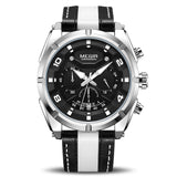MEGIR Endurance Chronograph Sport Watch Men Quartz Wristwatches Clock Fashion Leather Army Military Watches Hour Time Relogio Masculino - Urban Vault