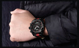 MEGIR Endurance Chronograph Sport Watch Men Quartz Wristwatches Clock Fashion Leather Army Military Watches Hour Time Relogio Masculino - Urban Vault