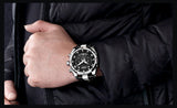 MEGIR Endurance Chronograph Sport Watch Men Quartz Wristwatches Clock Fashion Leather Army Military Watches Hour Time Relogio Masculino - Urban Vault