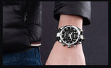 MEGIR Endurance Chronograph Sport Watch Men Quartz Wristwatches Clock Fashion Leather Army Military Watches Hour Time Relogio Masculino - Urban Vault