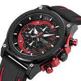 Creative MEGIR Race Chronograph Sport Watch Men Silicone Army Military Wrist Watches Clock Men Top Brand Luxury Relogio Masculino - Urban Vault